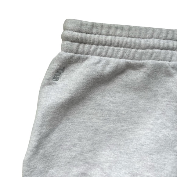 TNA COZY - FLEECE GREY DRAWSTRING SHORTS - Boyfriend Fit US XS - Picture 4 of 7